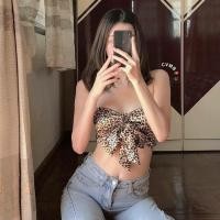 ราคา เกาะอกผูกโบว์หน้า สมอคหลัง เสื้อเกาะอก เซ็กซี่ (11399633452)