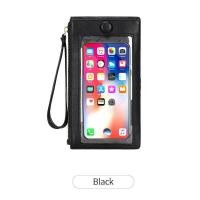 ราคา กระเป๋าใส่โทรศัพท์มือถือสำหรับผู้หญิงกระเป๋าเงินแฟชั่นหน้าจอสัมผัสกระเป๋าสตางค์ใบยาวแบบบาง (10490301776)