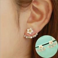 ราคา ด้านหลังแขวนหูกระดุมต่างหูสำหรับผู้หญิงกลับแขวนต่างหูแฟชั่นต่างหูสตั๊ดเครื่องประดับอุปกรณ์เสริมมุกพรรคของขวัญ Subang (16629617716)