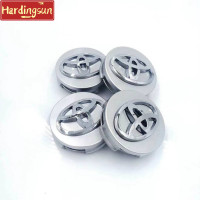 ราคา Hardingsun ฝาสติ๊กเกอร์ติดล้อโลโก้รถอะไหล่จานครอบกระดุมล้อยาง62มม 60มม 4ชิ้นสำหรับ Toyota Camry Toyota Alphard Sport (17732917744)