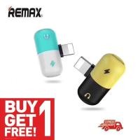 ราคา Buy 1 Free 1 Remax Lightning Splitter อะแดปเตอร์ ชาร์จ ฟังเพลง 2 in 1 Dual Lightning Audio and Charge Adapter Splitter สำหรับ i Phone 7 7 Plus 8 8PLUS X (1793954917)