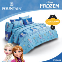 ราคา FOUNTAIN ชุดผ้าปูที่นอน ผ้านวม 3 5ฟุต 5ฟุต 6ฟุต โฟรเซ่น Frozen เลือกสินค้าที่ตัวเลือก TOTAL ฟาวเท่น ผ้าปู เจ้าหญิง อันนา เอลซ่า Princess (8200638960)