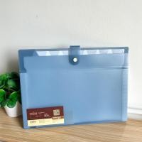 ราคา WENGU แฟ้มเอกสาร 8 ช่อง A4 ฟรี สติ๊กเกอร์แบ่งหมวดเอกสาร ปกแฟ้มหนา ทนทาน ใส่เอกสารได้เยอะ กระดุมปิดแฟ้มล็อคแน่น G125 (638110324)