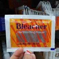 ราคา ยอดขายนัมเบอร์วัน Berina hair bleaching powder ผงฟอกสีผม เบอริน่า บลีชเชอร์ 1 ชุด ขนาด15กรัม deverloper 12 (13132339920)