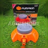 ราคา PUMPKIN สปริงเกอร์ตั้งพื้น รุ่น PTT 9TSP 42307 ปรับได้ 9รูปแบบ รัศมี 4 8เมตร หมุน 360องศา รดน้ำต้นไม้ รดน้ำรอบทิศทาง งานสวน ระบบน้ำ เกษตร จัดส่ง KERRY (19801511658)