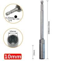 ราคา บล็อกหัวแม่เหล็ก บล็อกยิงหลังคา เบอร์ 7 8 10 12 14 17 19 mm แกนหกเหลี่ยม แบบสวมเร็ว บล็อคขันน็อตหลังคา หัวบล็อกแม่เหล็ก หัวบล็อคขันหกเหลี่ยม ข้อต่อบล็อก ลูกบล็อกสว่านไร้สาย (20029394061)