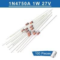 ราคา Zener Diode 1W 27V 1N4750A ทำ 41 IN4750A IN4750A 1N4750ของแท้ใหม่100ชิ้น (19528628343)
