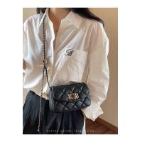 ราคา พร้อมส่ง กระเป๋าสะพายข้าง แฟชั่นผู้หญิง สายโซ่กระเป๋าสะพายไหล่ นัง PU (21370671578)