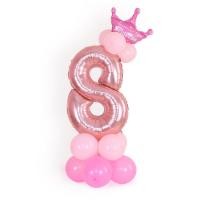 ราคา เด็กปาร์ตี้วันเกิดสีฟ้าสีชมพูดิจิตอลเสาวันเกิดตกแต่งงานแต่งงานบอลลูนดิจิตอล (15047832380)