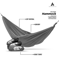 ราคา Antarestar แคมปิ้งเปลญวนชิงช้าเดี่ยวเปลญวณกลางแจ้งแบบเบาพิเศษ (17419049765)