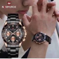 ราคา นาฬิกา Naviforce Wr 3Bar สแตนเลสแท้ กระจกกันรอย กันน้ำ (20582821975)