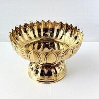 ราคา พานทองเหลือง เบอร์ 8 พานกลีบมะเฟือง (13102083839)