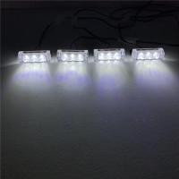 ราคา ไฟหน้าติดกระจังหน้ารถยนต์ LED ขนาดเล็ก12V ไฟแฟลชรถยนต์ไฟกะพริบเตือนฉุกเฉินสำหรับตำรวจ lampu Jalan กลางวัน (21358484945)