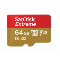 ราคา SanDisk Extreme microSDXC SQXAH 64GB V30 U3 C10 A2 UHS I 170MB s R 80MB s W 4x6 Lifetime Limited ME6 000952 (21333395268)