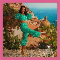 ราคา SRETSIS CHERRY FLAMENCO BLOUSE (15968963663)