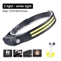 ราคา ไฟฉายคาดศีรษะ LED ไฟฉายคาดหัว ไฟฉาย ไฟ ไฟฉาย ไฟฉายคาดศรีษะ ไฟคาดหัว แสงปรับได้4ระดับ แบบชาร์จไฟในตัว ไฟฉายกันน้ำ แสงสีขาว (20464691716)