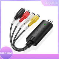 ราคา VHS to Digital Converter USB 2 0 Video Converter Audio Capture Card VHS Box VHS VCR TV to Digital Converter Support Win 7 8 10 (9713880858)