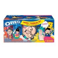 ราคา โอรีโอ แฟมิลี่ เซ็ต แก้วทัมเบลอร์ 137 กรัม แพ็ค 2 ชุด รหัสสินค้า LAZ 89 999FS (13751680039)