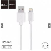 ราคา สายชาร์จ Holo HC 01 HC 02 HC 03 ชาร์จเร็ว ซิงค์ข้อมูลเสถียร 1M รับประกันนาน 3 เดือน (8072431194)