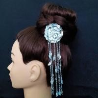 ราคา ปิ่นเจ้านาง ปิ่นลายดอกไม้ ปิ่นตุ้งติ้ง สวยๆ จากประเทศไทย (19473399870)