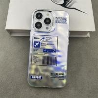 ราคา boarding pass english meteorite electroplating hot silver Phone Case For iPhone 15 Pro Max 14 ProMax 13 12 12Pro Shockproof Phone soft border hard case Mobile phone protective case (20957062740)