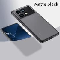 ราคา เคสแข็งสำหรับ Xiaomi Poco X6 Pro 5G 2024เคสกันชน TPU โปร่งใสกันกระแทกปลอกอะครีลิคสำหรับ Xiaomi Poco M6 Pro M6ProMatte ฝาหลัง (21282717003)