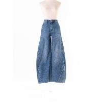 ราคา BDG กางเกงยีนส์ขายาวกระดุมซิปหน้า ป้ายแบรนด์ระบุไซส์ 24 Preloved (20663953815)