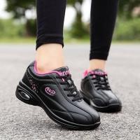 ราคา FULAIDA รองเท้ากอล์ฟผู้หญิงรองเท้ากอล์ฟยี่ห้อใหม่กันน้ำรองเท้าออกกำลังกายและกันลื่นรองเท้ากอล์ฟกลางแจ้งรองเท้ากอล์ฟ (16554290674)