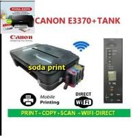 ราคา CANON PIXMA E3370 WIFI TANK NEW เครื่องใหม่พร้อมติดแท้งค์ (3376376736)