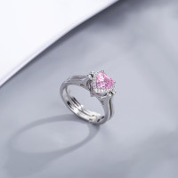 ราคา แหวนเงิน S925แหวนคู่เพชรคู่หัวใจรูปแหวนมายากลใส่กลับด้านได้แหวนแหวนปรับขนาดได้สาวน่ารักเครื่องประดับสำหรับสุภาพสตรี (18340409456)