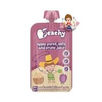 ราคา Peachy พีชชี่ แอปเปิ้ลบดผสมข้าวโอ๊ตและน้ำพรุน สำหรับเด็ก 6 เดือน 110g (433579929)