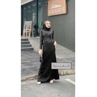 ราคา ชุดเดรสมุสลิม รุ่นจีน่า เนื้อผ้าซาร่า เดรสออกงานสวย เดรสออกงาน เดรสยาว เดรสราคาถูก เดรสพร้อมส่ง ชุดรายอ ชุดธีมเพื่อนเจ้าสาว (19748166306)