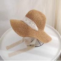 ราคา MQ118 หมวกสาน หมวกสานสไตล์เกาหลี บัคเก็ต แฮนด์เมด สไตล์วินเทจ หมวกสานสไตล์ หมวกสานไปทะเล (7479278604)