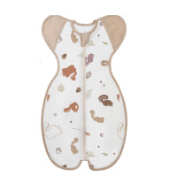 ราคา ccoccozam organic swaddle Air mesh Chipmunk (20457819379)