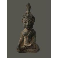 ราคา พระบูชาศิลปะเชียงรุ้ง หรือพระพุทธรูปศิลปะลาว ล้านช้าง ปางมารวิชัย เนื้อสัมฤทธิ์ทอง พระเกศบัวตูม สร้างยุคอยุธยาตอนต้น หล่อหนา มีน้ำหนัก ขนาดสูง 6 นิ้ว กว้าง 3 นิ้ว (17174208466)