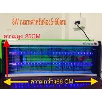 ราคา เครื่องดักยุงและแมลง หลอดไฟLED ตะแกรงดักยุง เครื่องช็อตยุง เลือกได้2ขนาด 4wและ8w (4755174513)