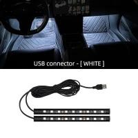 ราคา ไฟนีออนติดเท้า LED สำหรับตกแต่งภายในรถไฟแบ็คไลท์สำหรับจุดบุหรี่ไฟสร้างบรรยากาศแบบ USB อุปกรณ์เสริมสำหรับยานพาหนะ (21170935977)