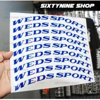 ราคา สติกเกอร์ติอล้อ wedsport TC05ขอบ 15 16 นิ้ว (13851797016)