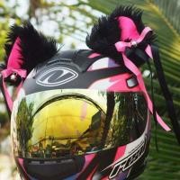 ราคา หูแมวติดหมวกกันน็อค พร้อมส่ง ถอดเปลี่ยนได้ กาว 3M สำหรับติดรถ (16743761931)