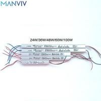 ราคา Manviv 24W 36W 48W 60W 100W ตัวจ่ายไฟไดรเวอร์ LED 175V ถึง250V สลับหม้อแปลงไดรเวอร์ไฟ LED สำหรับไฟ LED (21341712843)