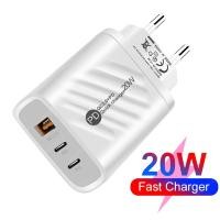 ราคา Readystock Gratis Ongkir ปลั๊ก UK US EU PD 20W ที่ชาร์จที่ชาร์จชาร์จเร็ว Usb C สำหรับ Xiaomi 12 Pro ที่ชาร์จโทรศัพท์มือถือสำหรับ Iphone 12 13 Pro QC 3 0อะแดปเตอร์โทรศัพท์มือถือ (20316668297)