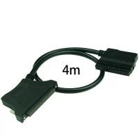 ราคา เทอร์มินัลบล็อกแบบมินิ HL IDC40สำหรับ Mitsubishi Q L Series สายเคเบิล PLC AC10TB 40ขา FCN40P ตัวแปลงขั้วต่อบอร์ด2ม 3M 5ม 10ม (21301408673)