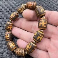 ราคา หินมโนราแบบธิเบตสวรรค์สร้อยข้อมือลูกปัดกับตัวละครไม้ขีดไฟจุดได้หมื่นครึ้งถังลูกปัดสวรรค์สร้อยข้อมือลูกปัดวัฒนธรรมและสร้อยข้อมือโบราณ (20781696224)