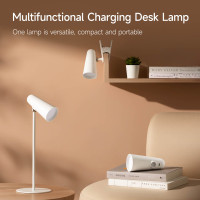 ราคา หลอดไฟสำหรับห้องนอนตั้งโต๊ะ LED โคมไฟตั้งโต๊ะแบบชาร์จได้อัจฉริยะใช้ในบ้าน Xiaomi Mi น้ำหนักเบาและโต๊ะใช้งานสะดวก (18847989312)
