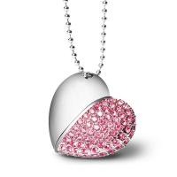 ราคา ยูเอสบีแฟลชไดรฟ์ USB 128GB 2 0หน่วยความจำรูปหัวใจอุปกรณ์ USB โลหะ USB ไดร์ฟปากกาทรัมไดร์ฟ8GB 16GB 32GB 64GB เก็บข้อมูลภายนอกสำหรับคอมพิวเตอร์แล็ปท็อปสีชมพู (19382306647)