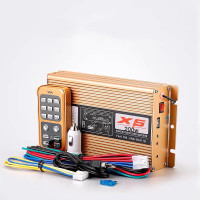 ราคา ครบชุด siren แตรรถเสียงไซเรนเปลี่ยนได้ 8เสียงขนาด 12V รุ่งX5 200W พร้อมลำโพงแบน สินค้าพร้อมส่งจากไทย (19601899964)