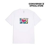 ราคา CONVERSE TEE เสื้อ คอนเวิร์ส TOO GREAT TO CONTAIN TEE WHITE MEN 10025978 A02 1325978BMS4WTXX (21200920887)