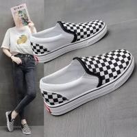 ราคา รองเท้าผ้าใบ ทรงVANS ยี่ห้อLEO มาแชร์ Sunny flowers (12166759487)