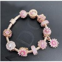 ราคา สร้อยข้อมือ Pandora สร้อยข้อมือเงินแท้ 925 ซื้อจี้ของขวัญแฟนใหม่ ASSA0215631 (19361905875)