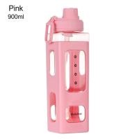 ราคา Ready To Ship ขวดน้ำความจุสูง 700 900 ml กีฬากลางแจ้งฟิตเนสขวดน้ำ หลอดและสายรัดคอ ขวดน้ำความจุสูง ขวดน้ำพลาสติก soqil th (21102010982)